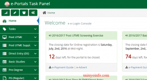 uniuyo suspension of studies portal