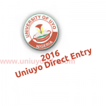 uniuyo direct entry screening 2016