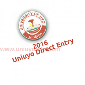 uniuyo direct entry screening 2016